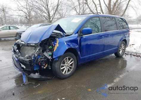 2018 Dodge Grand Caravan Sxt from USA, damaged, VIN 2C4RDGCG0JR338664